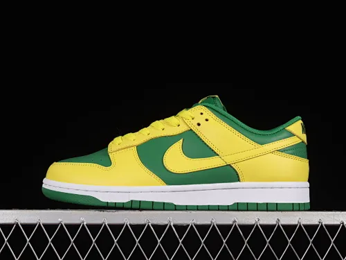All categories Nk SB Dunk series Nk SB Dunk Low low-top sneakers C version Nk SB Dunk Low "Reverse Brazil" Passionate Samba Brazil SB low-top sports and leisure sneakers DV0833-300